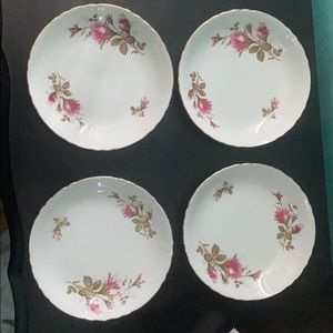 Royal Rose Fine China Japan Coupe Soup Bowls